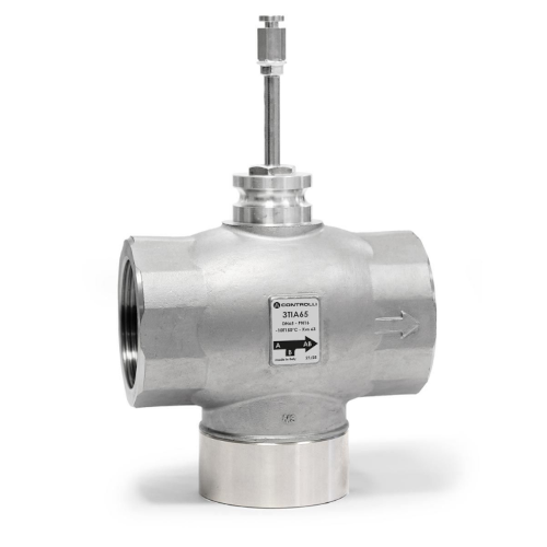 3TIA65 ISMA CONTROLLI Three-way threaded globe AISI304