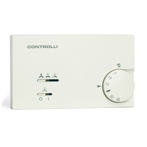 AX527 CONTROLLI - Termostato ambiente proprozionale con 3 velocità ventilatore