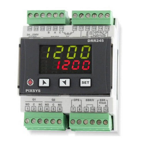 DRR245-21ABC-T PIXSYS CONTROLLORE PID PER GUIDA DIN