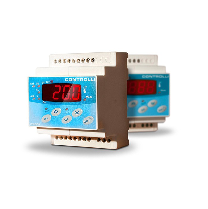 CONTROLLI W500T4 Regolatore di temperatura configurabile