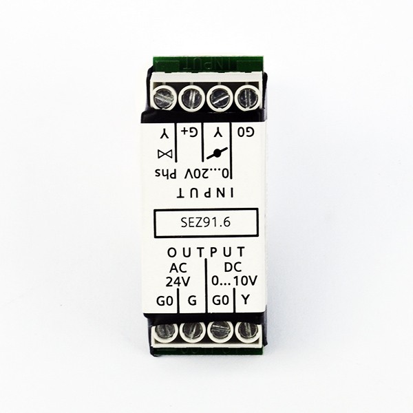 SIEMENS SEZ91.6 Convertitore da 0...20 V a taglio di fase a 0...10 Vdc
