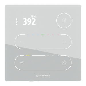 TP-DISP-W ISMA CONTROLLI Pannello da parete in vetro con display TFT