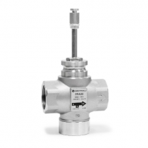 3TIA25 ISMA CONTROLLI Valvola a globo filettata a tre vie AISI304