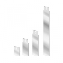 DBZ-09 INDUSTRIETECHNIK  Palette in acciaio inox AISI 316L per flussostati per liquidi