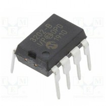 MCP3202-BI/P MICROCHIP Convertitore analogico/digitale a 2 canali, 12-Bit, con interfaccia seriale SPI