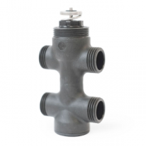 VPT16P ISMA CONTROLLI Valvola a 3 vie 4 attacchi a globo per  per unità terminali